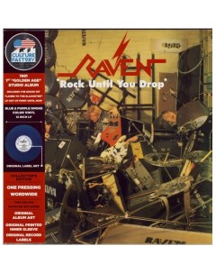 Raven Rock Until You Drop Limited Edition Purple Smoke Vinyl LP Culture factory