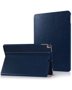 Чехол книжка из водоотталкивающей кожи для Samsung Galaxy Tab A8 10 5 2021 синий Mypads