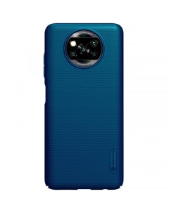 Чехол Matte для Xiaomi Poco X3 NFC Синий Nillkin