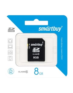 Карта памяти SDHC SB8GBSDHCCL10 8GB Smartbuy