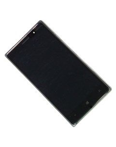 Дисплей для Nokia 830 Lumia модуль в сборе с тачскрином серый OEM Promise mobile