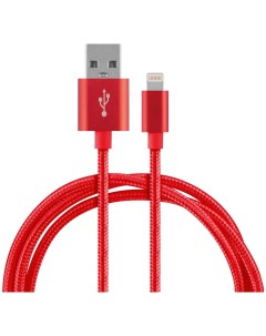 Кабель Energy ET 26 USB Lightning красный Nrg