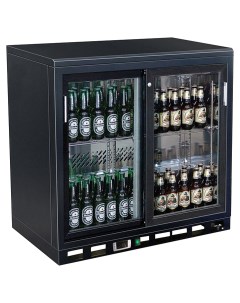 Холодильная витрина SC250SD черный Koreco