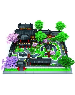 Конструктор 3D из миниблоков Дворец сад Императора 7200 эл JM9933 Rtoy