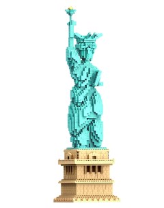 3D конструктор из миниблоков Статуя Свободы 2950 эл JM20810 Rtoy