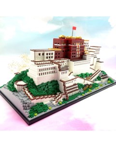 Конструктор 3D из миниблоков Любимые места Потала Тибетский дворец 10000 эл JM9922 Rtoy