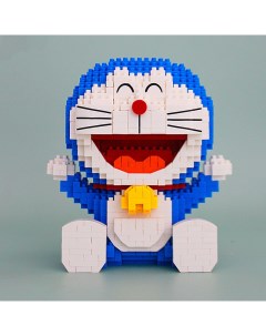 Конструктор 3D из миниблоков Doraemon котик радостный сидит 886 элементов BA16131 Balody