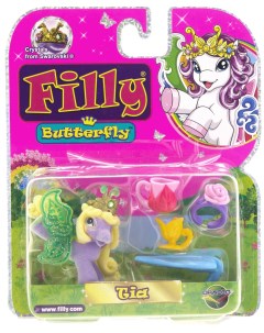 Игровой набор Бабочки с блестками в блистере Filly