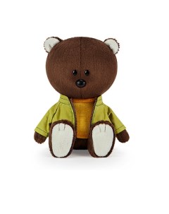 Мягкая игрушка Basik Ko Медведь Федот в оранжевой майке и курточке Budi basa