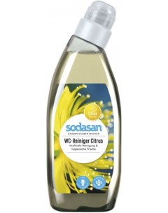 Средство для чистки сантехники Лимон 750мл Sodasan