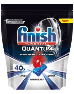 Таблетки для посудомоечных машин Quantum Ultimate 40шт Finish