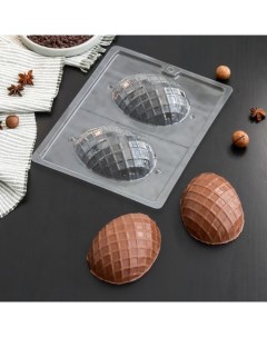 Форма для шоколада Фаберже 26 5x20 5x5 5 см 10 шт Nobrand
