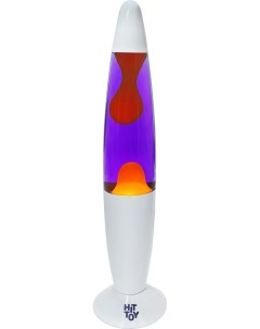 Лава лампа 41 см Белый Фиолетовый Оранжевый Hittoy