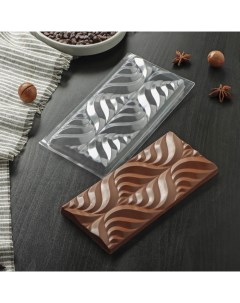 Форма для шоколада Перья 18x8 см цвет прозрачный 20 шт Nobrand