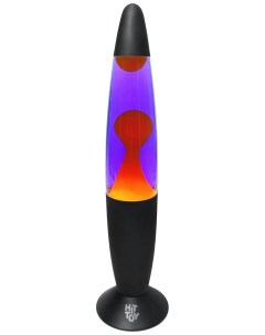 Лава лампа 41 см Черный Фиолетовый Оранжевый Hittoy