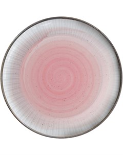 Набор бумажных тарелок Керамика розовая 6 шт d 230 мм Nd play