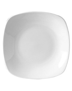 Тарелка квадратная Монако Вайт белый фарфор 9001 C083 Steelite