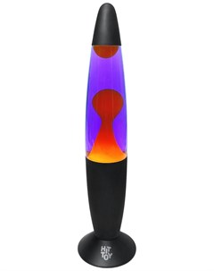 Лава лампа 34 см Черный Фиолетовый Оранжевый Hittoy