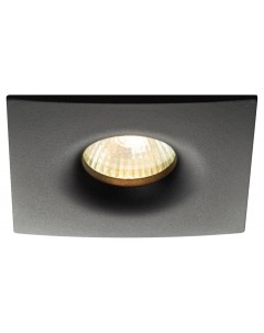 Встраиваемый светильник алюминиевый KL104 BK MR16 GU5 3 черный Б0059794 Era