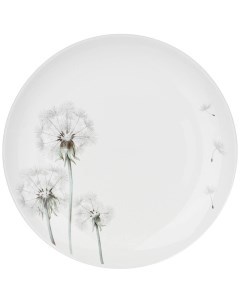 Тарелка обеденная dandelion 24 см 6 штук Agness