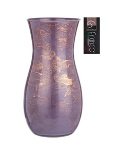 Ваза Claudia golden marble lavender 26 см Fra'n'co