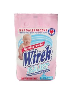 Стиральный порошок Baby универсальный для детей 2 кг Wirek