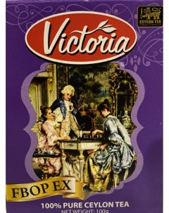 Чай Виктория FBOP Extra Special черный картон 100 г Victoria