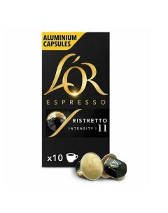 Кофе Nespresso 10 Ristretto в капсулах 10 шт Luce coffee