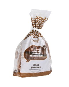 Хлеб серый Ржано пшеничный 350 г Русский хлеб
