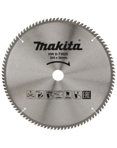 Пильный диск по алюминию 305x30x2 мм D 73025 Makita