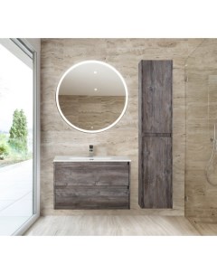 Шкаф подвесной Kraft Rovere Tabacco KRAFT 1600 2A SC RT R Belbagno