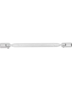 Ключ Industrial гаечный 8х9 мм двусторонний торцевой шарнирный профиль Norgau