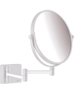 Косметическое зеркало AddStoris матовое белое 41791700 Hansgrohe