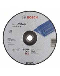 Отрезной круг Best for Metal 230x22 23x2 5 мм 2608603531 Bosch
