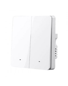Умный выключатель двухклавишный Gosund Smart Wall Switch White S5AM Xiaomi