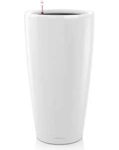 Цветочное кашпо Рондо с системой полива 15780 13 л белый блестящий 1 шт Lechuza