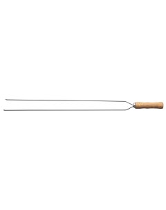 Шампур двойной Churrasco универсальный с деревянной ручкой 95 см Tramontina