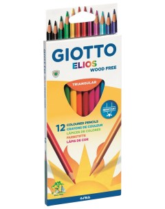 Набор цветных карандашей ELIOS TRI 275800 Giotto
