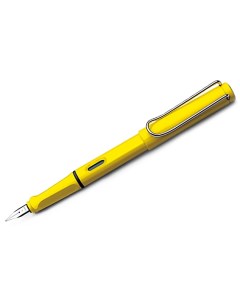 Перьевая ручка 018 Safari желтая M Lamy