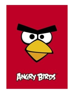 Блокнот Angry Birds 026951 120л А6ф с перфорацией уголков твердый переплет Hatber