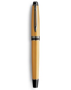 Ручка роллер Expert GoldF BLK в подарочной упаковке Waterman