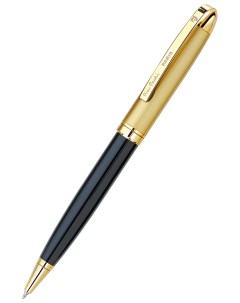 Шариковая ручка GAMME Цвет черный и золотистый Упаковка Е Pierre cardin