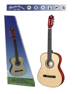 Классическая гитара с аксессуарами набор PACK JR 360 N Martin romas