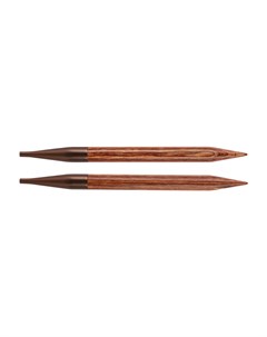 Спицы для вязания съемные стандартные деревянные Ginger 10мм арт 31214 Knit pro