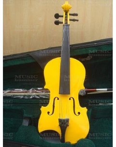 Желтая скрипка BVC 370YW 4 4 Brahner