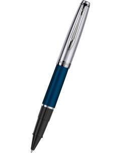 Ручка роллер Embleme BLUE CT цвет чернил черный 2100402 Waterman