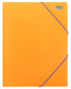 Папка для тетрадей 326557 А4 оранжевая Мульти-пульти