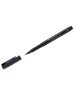 Ручка капиллярная Pitt Artist Pen Brush 290141 черная 1 мм 10 штук Faber-castell