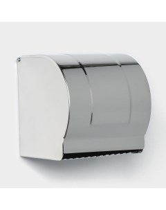Держатель для туалетной бумаги без втулки 12 12 5 12 см цвет хром зеркальный Nobrand