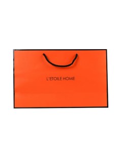Подарочный пакет LETOILE Home оранжевый Л'этуаль